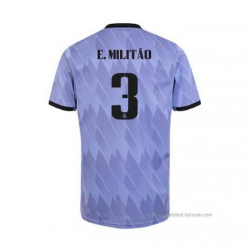2ª Camiseta Real Madrid Jugador E.Militao 2022-2023 2ª Camiseta Real Madrid Jugador E.Militao 2022-2023