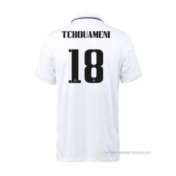 1ª Camiseta Real Madrid Jugador Tchouameni 2022-2023 1ª Camiseta Real Madrid Jugador Tchouameni 2022-2023