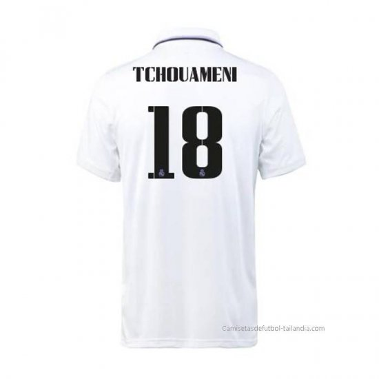 1ª Camiseta Real Madrid Jugador Tchouameni 2022-2023 - Haga un click en la imagen para cerrar