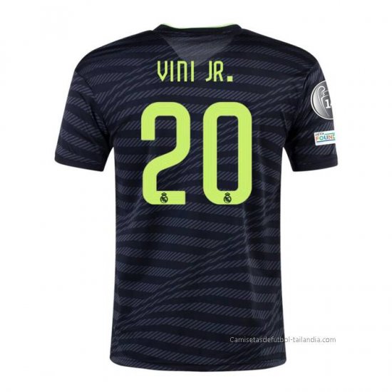 3ª Camiseta Real Madrid Jugador Vini JR. 2022-2023 - Haga un click en la imagen para cerrar