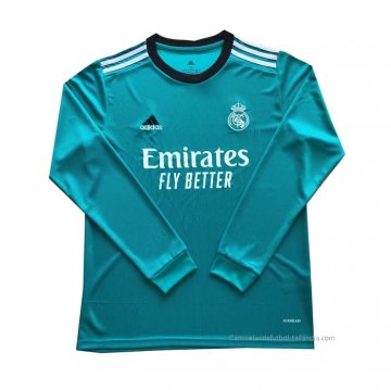 3ª Camiseta Real Madrid Manga Larga 2021-2022 3ª Camiseta Real Madrid Manga Larga 2021-2022