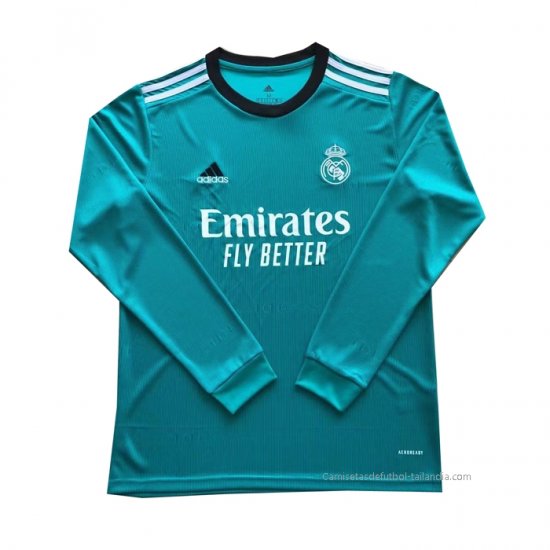 3ª Camiseta Real Madrid Manga Larga 2021-2022 - Haga un click en la imagen para cerrar