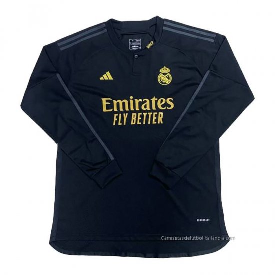 3ª Camiseta Real Madrid Manga Larga 2023-2024 - Haga un click en la imagen para cerrar