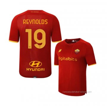 1ª Camiseta Roma Jugador Reynolds 2021-2022 1ª Camiseta Roma Jugador Reynolds 2021-2022