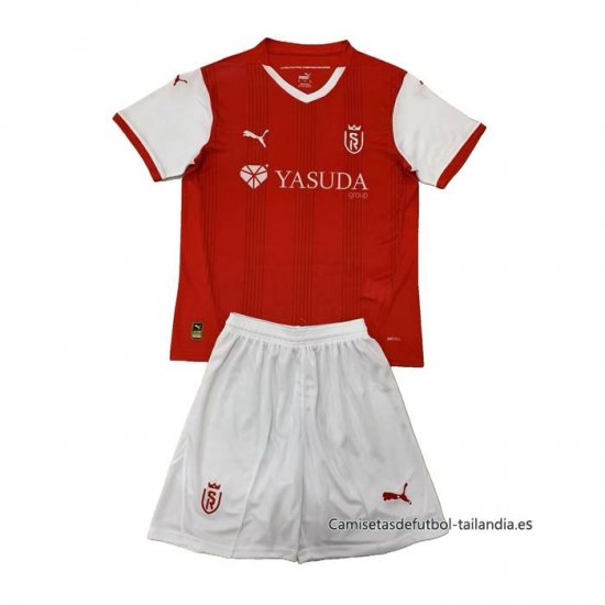 1ª Camiseta Stade de Reims Nino 2024-2025 - Haga un click en la imagen para cerrar