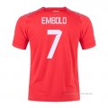 1ª Camiseta Suiza Jugador Embolo 2022