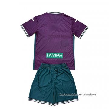 2ª Camiseta Swansea City Nino 2025-2026