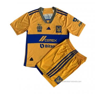 1ª Camiseta Tigres UANL Nino 2023-2024 1ª Camiseta Tigres UANL Nino 2023-2024