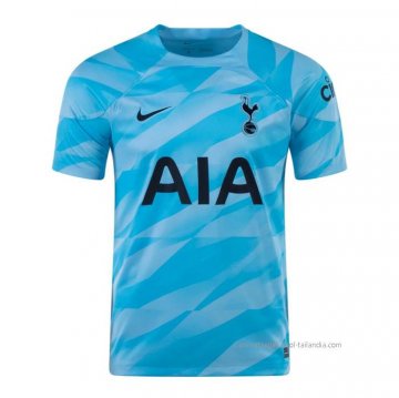 Camiseta Tottenham Hotspur Portero 2023-2024 Azul Camiseta Tottenham Hotspur Portero 2023-2024 Azul