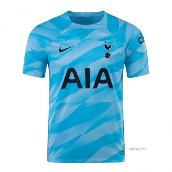 Camiseta Tottenham Hotspur Portero 2023-2024 Azul - Haga un click en la imagen para cerrar