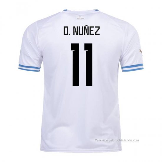 2ª Camiseta Uruguay Jugador D.Nunez 2022 - Haga un click en la imagen para cerrar