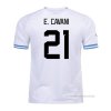 2ª Camiseta Uruguay Jugador E.Cavani 2022