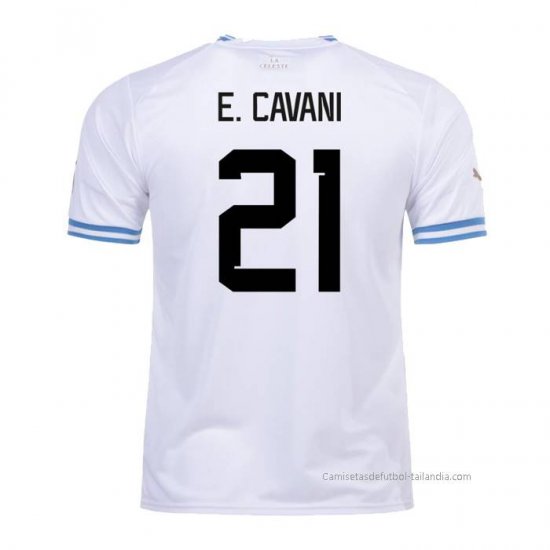 2ª Camiseta Uruguay Jugador E.Cavani 2022 - Haga un click en la imagen para cerrar