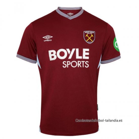 1ª Camiseta West Ham 2025-2026 - Haga un click en la imagen para cerrar