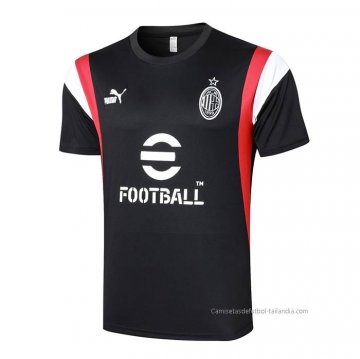Camiseta de Entrenamiento AC Milan 2023-2024 Negro Camiseta de Entrenamiento AC Milan 2023-2024 Negro