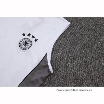 Camiseta de Entrenamiento Alemania Sin Mangas 2025-2026 Blanco