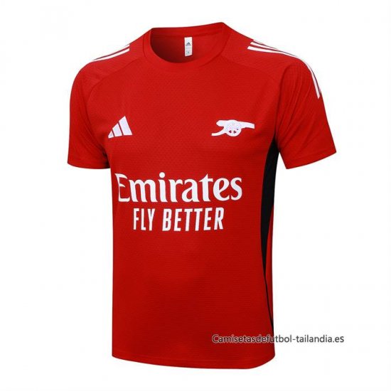 Camiseta de Entrenamiento Arsenal 2025-2026 Rojo - Haga un click en la imagen para cerrar