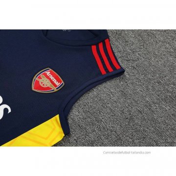 Camiseta de Entrenamiento Arsenal Sin Mangas 2022-2023 Azul Oscuro