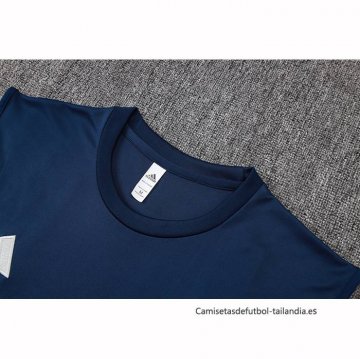 Camiseta de Entrenamiento Arsenal Sin Mangas 2025-2026 Azul Blanco