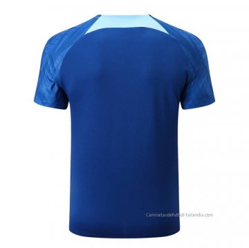 Camiseta de Entrenamiento Atletico Madrid 2022-2023 Azul
