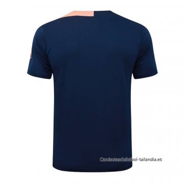 Camiseta de Entrenamiento Barcelona 2025-2026 Azul Rosa