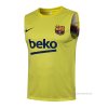 Camiseta de Entrenamiento Barcelona Sin Mangas 2021-2022 Verde Camiseta de Entrenamiento Barcelona Sin Mangas 2021-2022 Verde