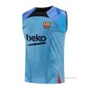 Camiseta de Entrenamiento Barcelona Sin Mangas 2022-2023 Azul Camiseta de Entrenamiento Barcelona Sin Mangas 2022-2023 Azul