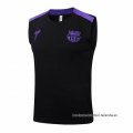 Camiseta de Entrenamiento Barcelona Sin Mangas 2025-2026 Negro Purpura