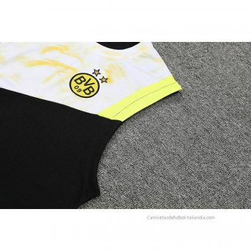 Camiseta de Entrenamiento Borussia Dortmund Sin Mangas 2022-2023 Negro