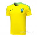 Camiseta de Entrenamiento Brasil 2024-2025 Amarillo