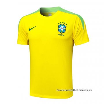 Camiseta de Entrenamiento Brasil 2024-2025 Amarillo Camiseta de Entrenamiento Brasil 2024-2025 Amarillo