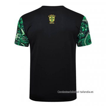 Camiseta de Entrenamiento Brasil Jesus 2024-2025 Verde