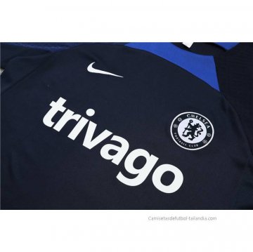 Camiseta de Entrenamiento Chelsea 2022-2023 Negro