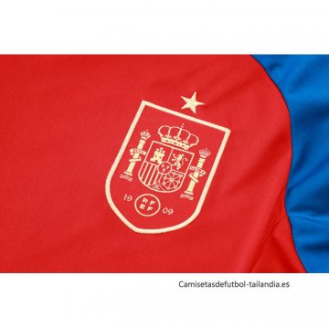Camiseta de Entrenamiento Espana 2024-2025 Rojo