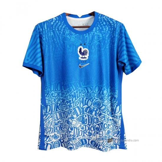 Camiseta de Entrenamiento Francia 2022 Azul - Haga un click en la imagen para cerrar