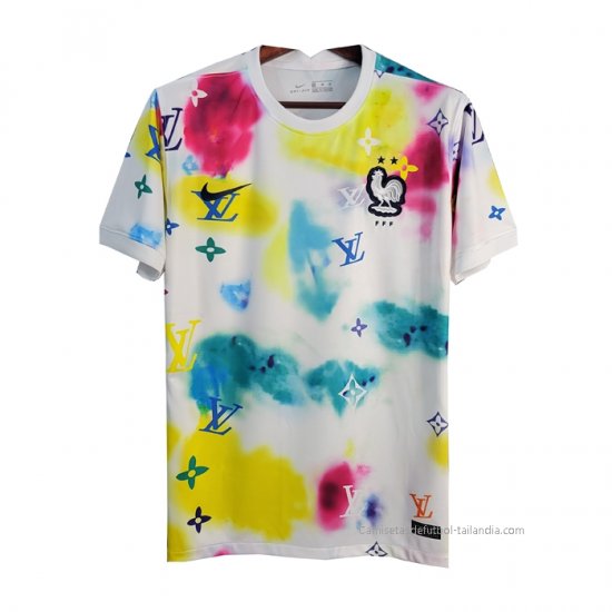 Camiseta de Entrenamiento Francia 2022 Blanco - Haga un click en la imagen para cerrar