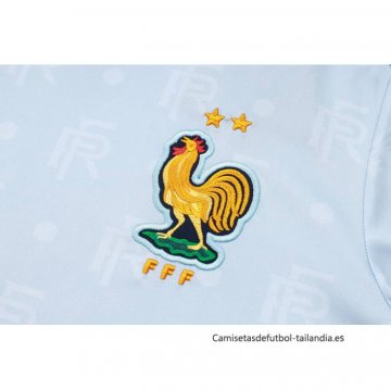 Camiseta de Entrenamiento Francia 2024-2025 Azul Claro