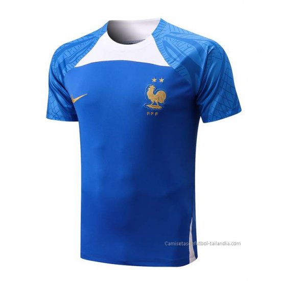 Camiseta de Entrenamiento Francia 2022-2023 Azul - Haga un click en la imagen para cerrar