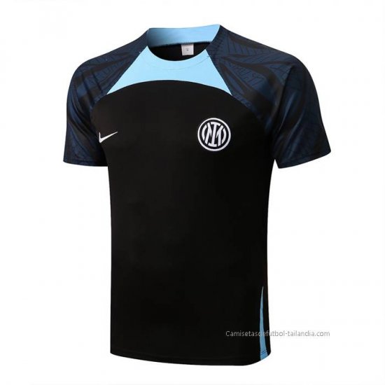 Camiseta de Entrenamiento Inter Milan 2022-2023 Negro - Haga un click en la imagen para cerrar