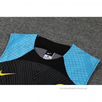 Camiseta de Entrenamiento Inter Milan Sin Mangas 2022-2023 Negro