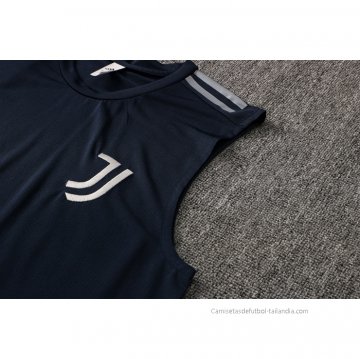 Camiseta de Entrenamiento Juventus Sin Mangas 2021-2022 Azul