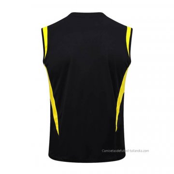 Camiseta de Entrenamiento Juventus Sin Mangas 2023-2024 Negro