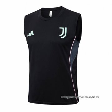 Camiseta de Entrenamiento Juventus Sin Mangas 2025-2026 Negro
