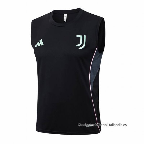 Camiseta de Entrenamiento Juventus Sin Mangas 2025-2026 Negro - Haga un click en la imagen para cerrar