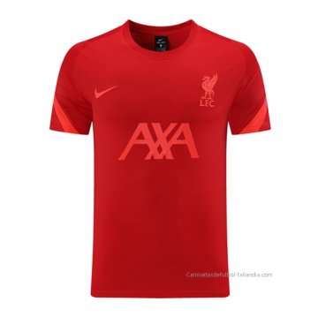 Camiseta de Entrenamiento Liverpool 2021 Rojo Camiseta de Entrenamiento Liverpool 2021 Rojo