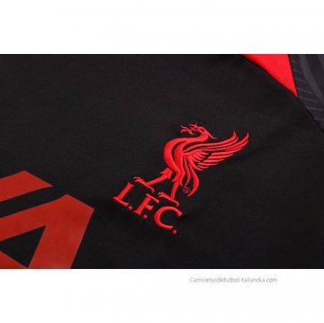 Camiseta de Entrenamiento Liverpool 2022-2023 Negro