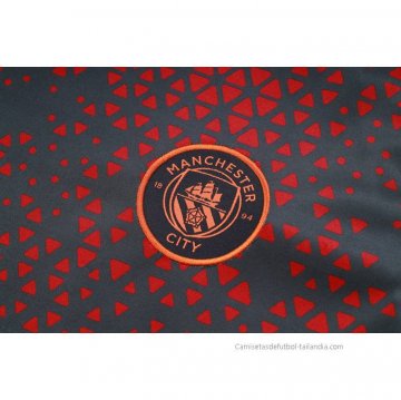 Camiseta de Entrenamiento Manchester City 2023-2024 Rojo