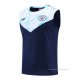 Camiseta de Entrenamiento Manchester City Sin Mangas 2022-2023 Azul