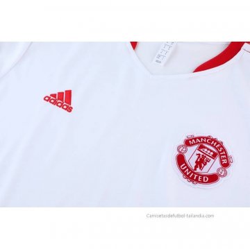 Camiseta de Entrenamiento Manchester United 2023-2024 Blanco