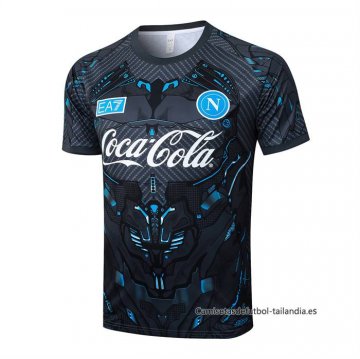 Camiseta de Entrenamiento Napoli 2025-2026 Negro Camiseta de Entrenamiento Napoli 2025-2026 Negro